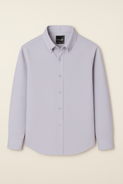 Travozia LLC Non Iron Glacier Grey Shirt